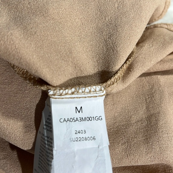 NIP CUPSHE Women's Casual Mini Dress Foldover V Neck Sleeveless A Line Dress - Picture 7 of 9